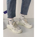 OUTLET ユニセックス厚底ダッドスニーカー テック | aimoha | 詳細画像16
