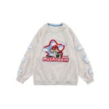 グレー | OUTLET 袖にクモワッペン入りスウェット メンズ | HOOK