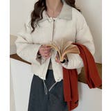 異素材カラーショートダウン | aimoha | 詳細画像6