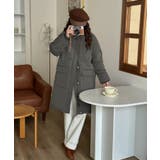 ニット衿ロングダウンコート | aimoha | 詳細画像6