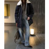 【BANICO】ボアカラーミディダウンジャケット | aimoha | 詳細画像16