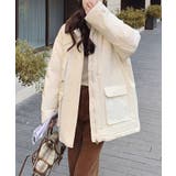 【BANICO】ボアカラーミディダウンジャケット | aimoha | 詳細画像26