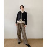 DECADE CLASSIC  ノーカラーショートコート | DECADECLASSIC | 詳細画像1 