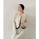 DECADE CLASSIC  ノーカラーショートコート | DECADECLASSIC | 詳細画像11 