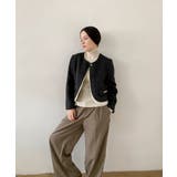 DECADE CLASSIC  ノーカラーショートコート | DECADECLASSIC | 詳細画像4 