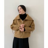 DECADE CLASSIC ビッグカラーリバーウールジャケット | DECADECLASSIC | 詳細画像1 