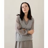 ライトグレー | DECADE CLASSIC シャギーニットベスト | DECADECLASSIC