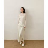 DECADE CLASSIC リブ編みニットフルオーバー | DECADECLASSIC | 詳細画像6 