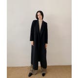 ブラック | DECADE CLASSIC リバーウールチェスターコート | DECADECLASSIC