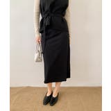 ブラック | DECADE CLASSIC タイトロングスカート | DECADECLASSIC