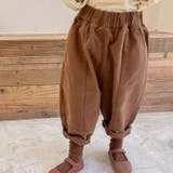 韓国子供服 切り替えカーゴチノパンツ 韓国ファッション | aimoha kids | 詳細画像1