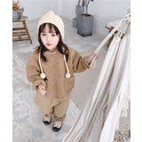 韓国子供服 暖かい裏フリースボアスウェット 韓国ファッション | aimoha kids | 詳細画像15