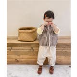 韓国子供服 切り替えカーゴチノパンツ 韓国ファッション | aimoha kids | 詳細画像5