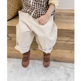 韓国子供服 切り替えカーゴチノパンツ 韓国ファッション | aimoha kids | 詳細画像12