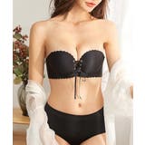 【Jasmine】谷間がつくれる！レースアップチューブトップブラ 韓国ファッショ… | aimoha  | 詳細画像18 