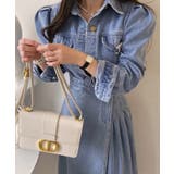 パフスリーブデニムジャケット韓国ファッション ハイウエスト セクシー | aimoha | 詳細画像2