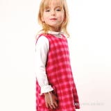 ピンク | OUTLETチェックウールワンピース 韓国子供服 キッズ | aimoha kids