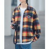 チェックシャツ アメカジ配色チェック柄バック刺繍ビッグシャツ 韓国ファッション | HOOK | 詳細画像6
