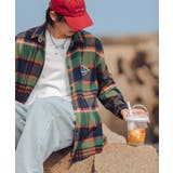 チェックシャツ アメカジ配色チェック柄バック刺繍ビッグシャツ 韓国ファッション | HOOK | 詳細画像11