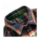 チェックシャツ アメカジ配色チェック柄バック刺繍ビッグシャツ 韓国ファッション | HOOK | 詳細画像19