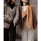 ゆったりVネックノーカラーダブルボタンフェイクファージャケット 韓国ファッション | aimoha | 詳細画像20