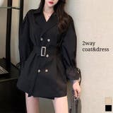 【Jasmine】ミニ丈トレンチコート＆トレンチワンピース 韓国ファッション ツ… | aimoha  | 詳細画像15 