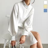 シャツワンピース 長袖 ロングシャツ | aimoha  | 詳細画像18 