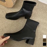 ファイクレザーブーツ ショートブーツ 韓国 | aimoha | 詳細画像1