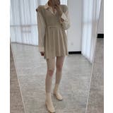 Jasmine新作 Vネックニットベストミニワンピース 韓国ファッション | aimoha | 詳細画像8