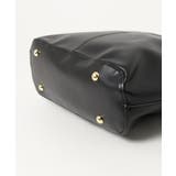 選べる3サイズ 外ポケット付きフェイクレザートートバッグレディース オルチャン | aimoha | 詳細画像13