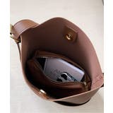 選べる3サイズ 外ポケット付きフェイクレザートートバッグレディース オルチャン | aimoha | 詳細画像9