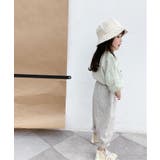 韓国子供服 キッズ万能ボトム ストライプ柄テーパード | aimoha kids | 詳細画像9