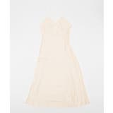 シルク風さらつやサテンロングキャミワンピース＆ガウンセット ルームウェア 韓国フ… | aimoha  | 詳細画像17 