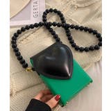 韓国風ハート市松文様ミニバッグ ショルダーバッグ レディース | aimoha | 詳細画像4