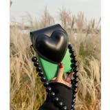 韓国風ハート市松文様ミニバッグ ショルダーバッグ レディース | aimoha | 詳細画像9