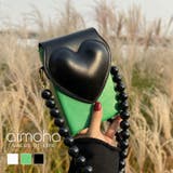 韓国風ハート市松文様ミニバッグ ショルダーバッグ レディース | aimoha | 詳細画像15