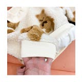 OUTLETかわいいクマプリントボアスウェット キッズ トップス | aimoha kids | 詳細画像4