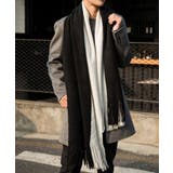ユニセックス 2トーンカラーマフラーストール 大判 | aimoha | 詳細画像2