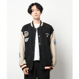 アメカジ配色クマワッペンスタジャンジャケット ブルゾン メンズ | HOOK | 詳細画像10 