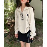 韓国風ハーフジップスウェット ストリート系 ロンT | aimoha | 詳細画像10
