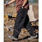 アウトドアにもおすすめ!撥水ビッグシルエットカーゴパンツ サイドポケット 韓国 | HOOK | 詳細画像4