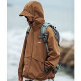 モカ | アウトドアにもおすすめ!ビッグシルエットポリライトマウンテンパーカー | HOOK