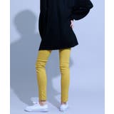 イエロー | ハイウエストストレッチ美脚スキニーレギンスパンツ レギパン レディース | aimoha