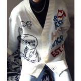 「CAT&FISH」英字刺繍猫イラストカーディガン ユニセックス オーバーサイズ | HOOK | 詳細画像23