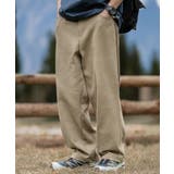 ベージュ | 【HOOK】ヴィンテージ風ウォッシュ加工コットンパンツ | HOOK