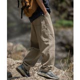 【HOOK】ヴィンテージ風ウォッシュ加工横切り替えカーゴパンツ | HOOK | 詳細画像9 