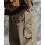 【HOOK】ヴィンテージ風ウォッシュ加工横切り替えカーゴパンツ | HOOK | 詳細画像1 