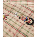 【HOOK】レトロ調人物刺繍チェック柄長袖シャツ | HOOK | 詳細画像6