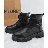 ハイソールPU厚底スニーカーブーツ 韓国ファッション メンズ | aimoha men | 詳細画像7