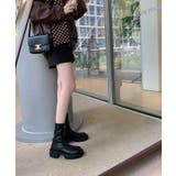 厚底ソールストレッチショートブーツ 韓国ファッション ワンピース | aimoha  | 詳細画像20 